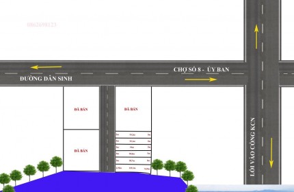 Bán đất Kim Long, Tam Dương giá chỉ hơn 300tr